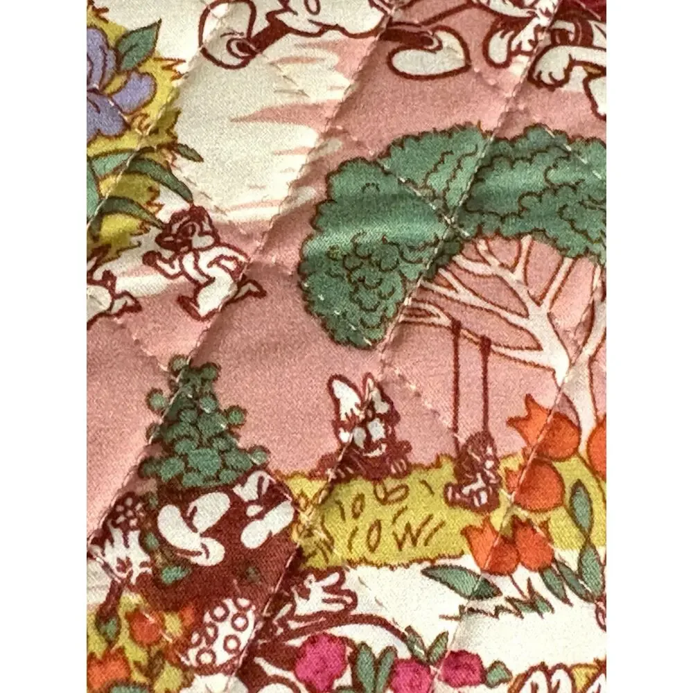Vera Bradley Mickeys Promenade Original Zip Tote Minnie Mouse Daisy Duck Goofy